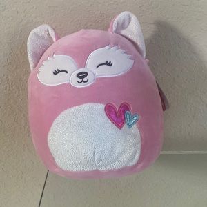 Squshmallow 8” flora pink